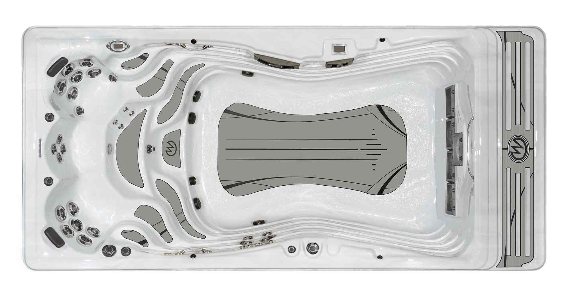 Michael Phelps Force swim Spa Downshot
