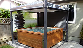 Covana Oasis Mural Zen Screen Covana Oasis Mural Zen Screen