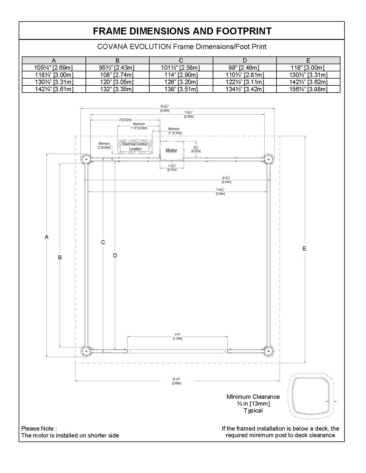 The dimensions of a Covana Evolution hot tub cover make it easy to fit your hot tub and space